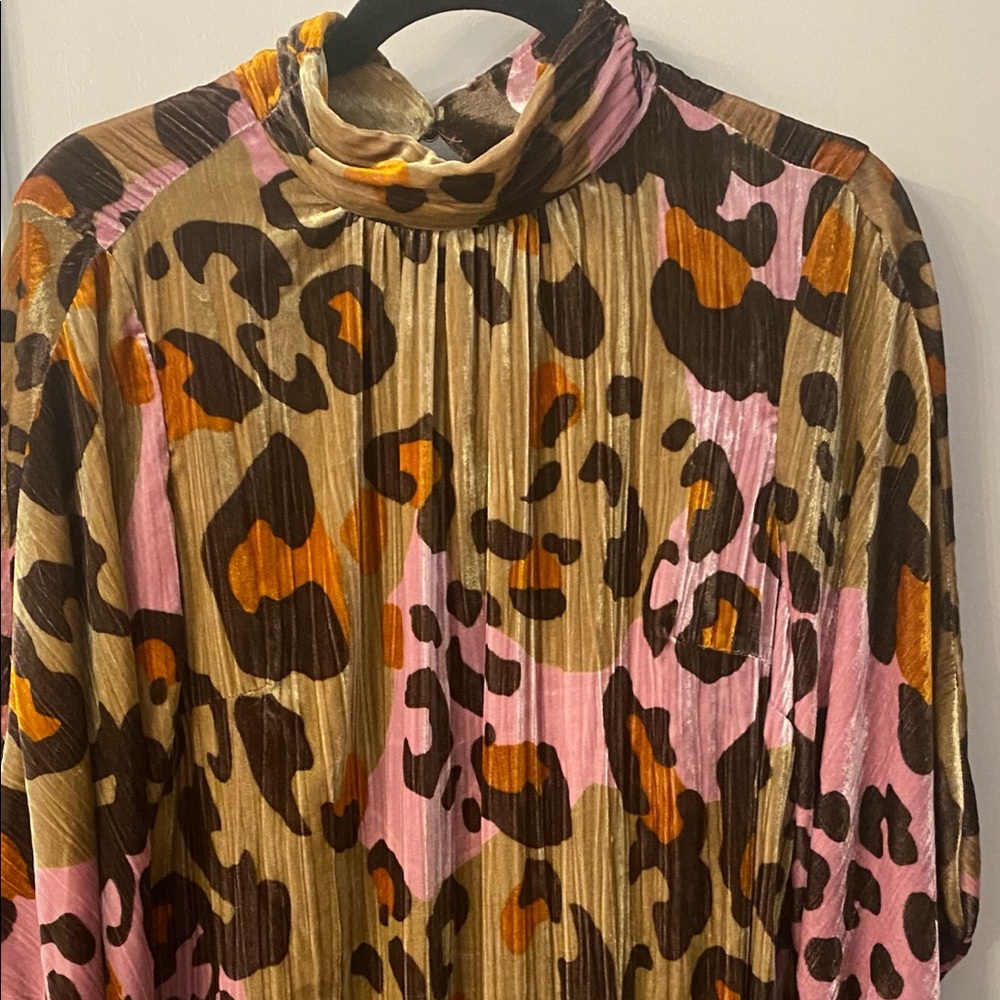 Beautiful Velvet Long Sleeve Dress from Anthropologie size 16W, NWT